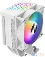 PCCooler R400 ARGB WH S115X/1200/1700/AM4/AM5 (TDP 180W, 90mm ARGB Fan, 4 тепловые трубки 6мм, 650-2200RPM, 28,3dBa)