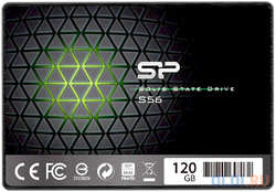 Твердотельный диск 120GB Silicon Power S56, 2.5″, SATA III [R/W - 560/530 MB/s] TLC