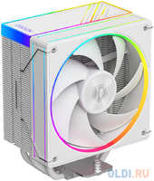 Устройство охлаждения(кулер) ID-Cooling Frozn A410 ARGB Wh Soc-AM5/AM4/1151/1200/2066/1700 4-pin Al+Cu 230W 730gr LED Ret