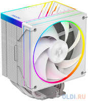 Устройство охлаждения(кулер) ID-Cooling Frozn A610 ARGB Wh Soc-AM5/AM4/1151/1200/2066/1700 4-pin Al+Cu 250W 940gr LED Ret