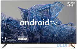 Телевизор LED 55″ Kivi KIV-55U740NB 3840x2160 60 Гц Smart TV Wi-Fi RJ-45 Bluetooth 4 х HDMI