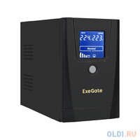 ИБП ExeGate SpecialPro Smart LLB-1000.LCD.AVR.1SH.2C13 (EX292787RUS)