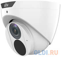 Uniview Видеокамера IP купольная, 1/2.7″ 4 Мп КМОП @ 30 к/с, ИК-подсветка до 50м., LightHunter 0.003 Лк @F1.6, объектив 4.0 мм, WDR, 2D/3D DNR, U