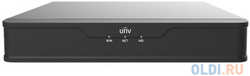 Uniview Видеорегистратор IP 8-ми канальный 4K; Входящий поток на запись до 64Мбит/с; Поддерживаемые форматы сжатия: Ultra 265/H.265/H.264; Запись: ра