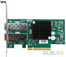 D-Link DXE-820S/A1A Сетевой PCI Express адаптер с 2 портами 10GBase-X SFP+