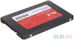 Твердотельный диск 2TB Mirex, 2.5, SATA III, [R/W - 530/450 MB/s] 3D-NAND TLC