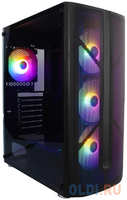 1STPLAYER FIREBASE X4 Black  /  ATX, TG  /  4x120mm LED fans inc.  /  X4-BK-4F1