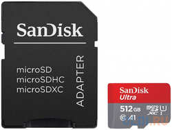 Карта памяти microSDXC 512Gb SanDisk Ultra