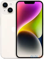 Смартфон Apple A2882 iPhone 14 128Gb 6Gb сияющая звезда моноблок 3G 4G 6.1″ 1170x2532 iOS 16 12Mpix 802.11 a / b / g / n / ac / ax NFC GPS GSM900 / 1800 GSM1 (MPUR3HN/A)