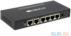 ORIGO OS1206P / A1A Неуправляемый PoE-коммутатор 4x100Base-TX PoE+, 2x100Base-TX, PoE-бюджет 60 Вт, корпус металл (OS1206P/A1A)