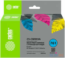 Картридж струйный Cactus CS-CM993A №761 пурпурный (400мл) для HP HP DesignJet T7100/Т7200