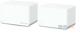 Mercusys AX1800 Whole Home Mesh Wi-Fi 6 SystemSPEED: 574 Mbps at 2.4 GHz + 1201 Mbps at 5 GHzSPEC: Internal Antennas, 3? Gigabit Ports per Unit (WAN / LAN auto-s (HALO H70X(2-PACK))