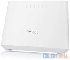 Wi-Fi роутер VDSL2/ADSL2+ Zyxel DX3301-T0, 2xWAN (GE RJ-45 и RJ-11), Annex A, profile 35b, 802.11a/b/g/n/ac/ax (600+1200 Мбит/с), EasyMesh, 4xLAN GE