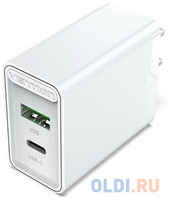 Vention 2-port USB(A+C) Wall Charger (18W/20W) EU-Plug