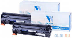 Набор картриджей NV-Print NV-CF283X/737-SET2 2200стр