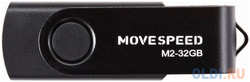 USB 32GB Move Speed M2 черный (M2-32G)