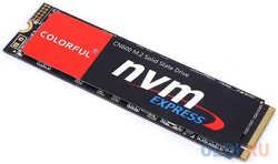 COLORFUL BANDS M.2 2280 256GB Colorful CN600 Client SSD CN600 256GB PCIe Gen3x4 with NVMe, 1600/900, 3D NAND, RTL (070265) {50}