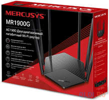 Роутер беспроводной Mercusys MR1900G AC1900 10 / 100 / 1000BASE-TX черный