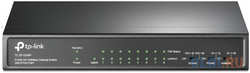DAHUA DH-SF1009P 9-портовый неуправляемый коммутатор с РоЕ, 8xRJ45 100Mb PoE, 1xRJ45 100Mb uplink, суммарно 96Вт, коммутация 1.8 Гбит / с, MAC-таблица 2