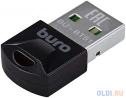 Бюрократ Адаптер USB Buro BU-BT51 BT5.1+EDR class 1.5 20м черный