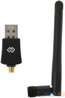 Сетевой адаптер WiFi Digma DWA-N300E N300 USB 2.0 (ант. внеш. съем) 1ант. (упак:1шт)
