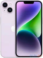 Смартфон Apple A2884 iPhone 14 128Gb 6Gb фиолетовый моноблок 3G 4G 2Sim 6.1″ 1170x2532 iOS 17 12Mpix 802.11 a / b / g / n / ac / ax NFC GPS Protect (MVUR3CH/A)