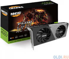 INNO3D RTX 4060 Ti Twin X2 OC//RTX4060Ti, HDMI, DP*3, 16G,D6