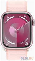 Смарт-часы Apple Watch Series 9 A2978 41мм OLED корп. Sport Loop рем. разм.брасл.:130-200мм (MR953LL/A)
