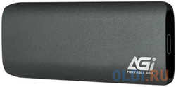 1TB AGI ED198 Iron External SSD USB 3.2 Gen 2 Type-C, 1022/902, 500TBW, Aluminum, RTL