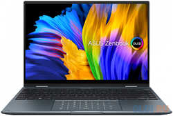 Ноутбук ASUS Zenbook 14 Flip UP5401ZA-KN012W Intel® Core i5-12500H/8GB/SSD512GB/14″/2.8K (2880x1800)/OLED)/Touch/Win11/90Hz/Pine (90NB0X