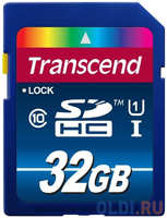 Карта памяти SDHC 32Gb Transcend UHS-I Premium Class10 (TS32GSDU1)