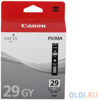 Картридж Canon PGI-29GY 179стр Серый (4871B001)