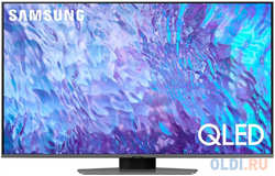 Телевизор QLED Samsung 50″ QE50Q80CAUXRU Series 8 черненое 4K Ultra HD 60Hz DVB-T2 DVB-C DVB-S2 USB WiFi Smart TV