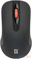 Defender Беспроводная оптическая мышь Nexus MS-195 черный,4 кнопки,800-1600 dpi (52195)
