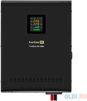 Комплект ИБП EX296004RUS + батарея 40Aч EX282976RUS 4шт (инвертор, синус, для котла, настенный) ExeGate FineSine SX-5000.LCD.AVR.2SH.T<5000VA/3500