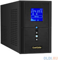 ИБП (инвертор, синус, для котла) ExeGate SineTower SN-1500.LCD.AVR.2SH.1C13.USB <1500VA / 1200W, чистая синусоида, LCD дисплей, AVR, 2*Schuko+1*C13 (EX295982RUS)