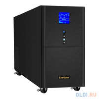 ИБП (инвертор, синус, для котла) ExeGate SineTower SN-5000.LCD.AVR.2SH.1C13.T.RJ.USB <5000VA / 4000W, чистая синусоида, LCD дисплей, AVR, 2*Schuko+1* (EX295985RUS)