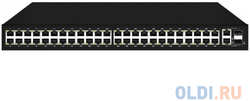 NST PoE коммутатор Fast Ethernet на 48 x RJ45 + 2 x GE Combo uplink портов. Порты: 48 x FE (10/100 Base-T) с поддержкой PoE (IEEE 802.3af/at), 2 x GE Co