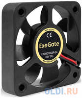 Вентилятор 24В DC ExeGate EX05010S2P-24 (50x50x10 мм, Sleeve bearing (подшипник скольжения), 2pin, 7000RPM, 39dBA)