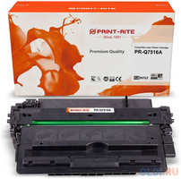 Картридж лазерный Print-Rite PR-Q7516A TFH415BPU1J черный (12000стр.) для HP LJ 5200 / 5200N / 5200L / 5200TN / 5200DTN, LBP-3500 / 3900 / 3950