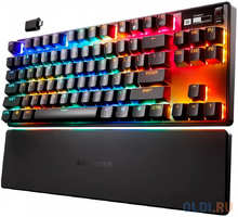 Клавиатура Steelseries Apex Pro TKL Wireless (2023) механическая USB for gamer LED (подставка для запястий) (64865)