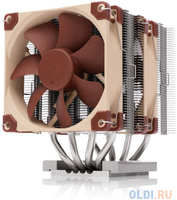 Кулер для процессора Noctua NH-D9 TR5-SP6 4U, высота 134 мм, 400-2500 об/мин, 31 дБА, PWM