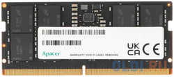 Apacer DDR5 32GB 4800MHz SO-DIMM (PC5-38400) CL40 1.1V (Retail) 2048*8 3 years (AS32GHB48CTBBGH/FS.32G2A.PTH)