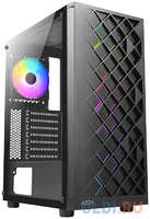 Корпус Azza Spectra черный без БП ATX 7x120mm 2x140mm 2xUSB2.0 1xUSB3.0 audio bott PSU (CSAZ-280B SPECTRA)