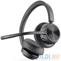 Plantronics Гарнитура беспроводная/ VOYAGER 4320 UC,V4320-M (COMPUTER& MOBILE) MICROSOFT TEAMS CERTIFIED, USB-A, STEREO BLUETOOTH HEADSET, WITHOUT CHARGE STA