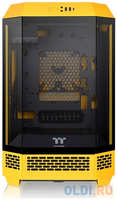 Корпус Thermaltake The Tower 300 Bumblebee без БП miniITX 7x120mm 5x140mm 2xUSB3.0 audio bott PSU