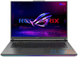 Игровой ноутбук/ ASUS ROG Strix G18 G814JV-N6168 18″(2560x1600 (матовый, 240Hz, 3ms) IPS)/Intel Core i7 13650HX(2.6Ghz)/16384Mb/1024PCISSDGb/noDVD/Ext: nV