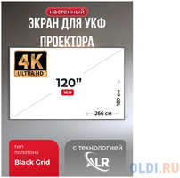 SGPSFR-266x150BG Экран для ультракороткофокусного проектора S'OK Zeus 266x150 4K на раме (15 мм)