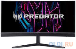 Acer Predator X34Vbmiiphuzx 34″ OLED 3440x1440 175 Hz 1000cd/m2 0,03ms 2xHDMI(2.0) + 1xDP + 1xType-C(PD65W) + USB3.2 (2Up2Down) + Audio out+Speak