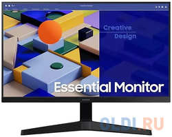 Монитор Samsung 24″ S24C314EAU IPS LED 5ms 16:9 HDMI полуматовая 250cd 178гр/178гр 1920x1080 75Hz VGA FHD 2.8кг